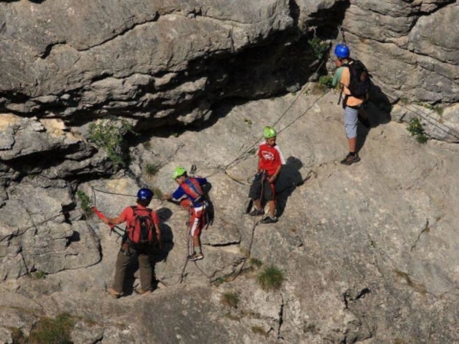 Billet Via ferrata des Etroits dans la vallée du Dévoluy (05)