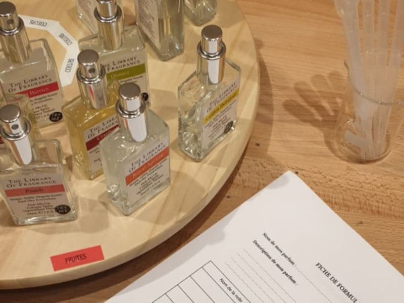 Billet Atelier enfant / adulte création de parfum à Bordeaux (33)