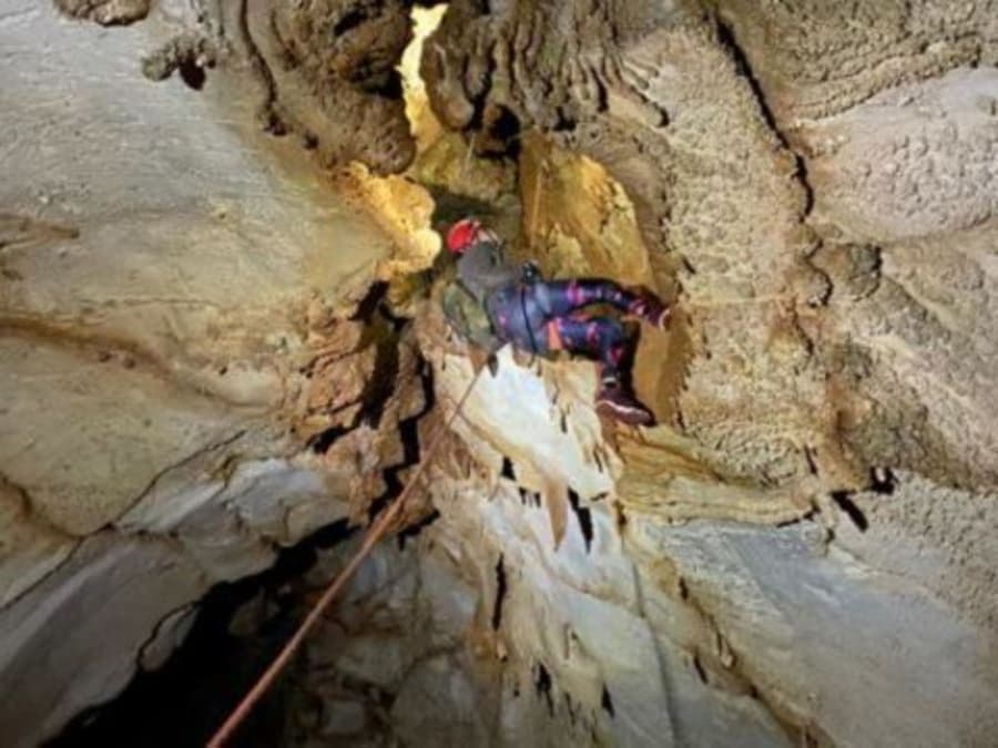 Billet Spéléologie dans la Grotte de Mégevette (74)