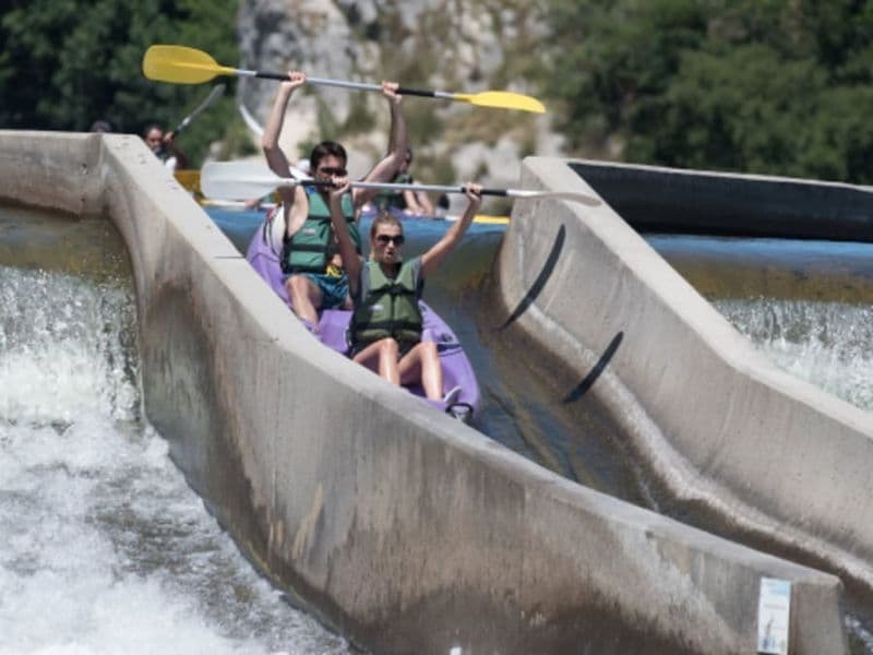 Location de Canoë Kayak à Salavas - Parcours 12km