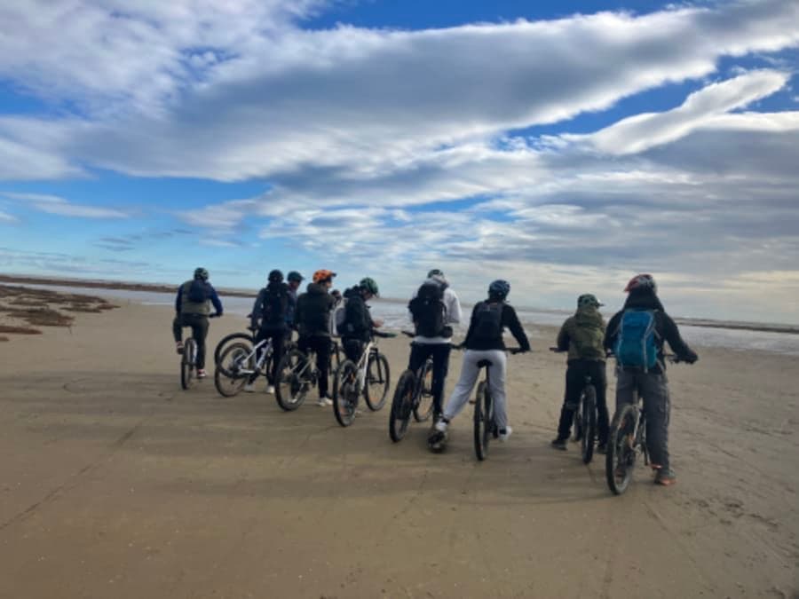 Balade en VTT électrique entre terre et mer à Leucate (66)