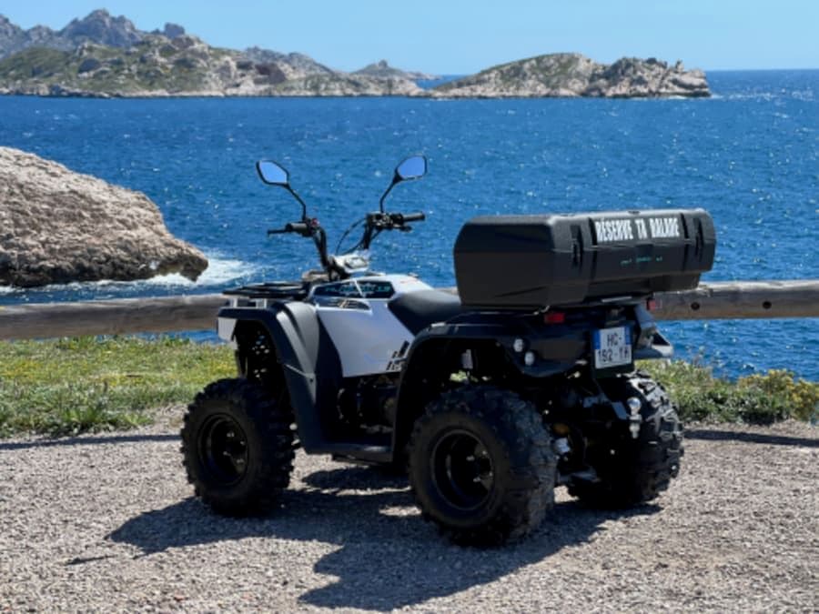 Balade en quad à Marseille 8ème