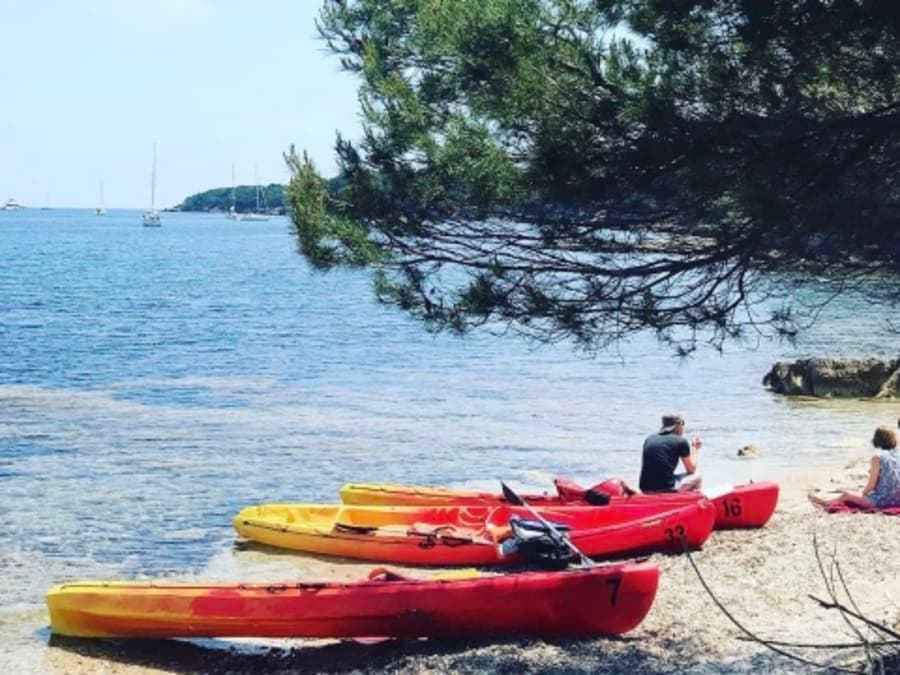Location kayak de mer à Palm Beach Cannes (06)