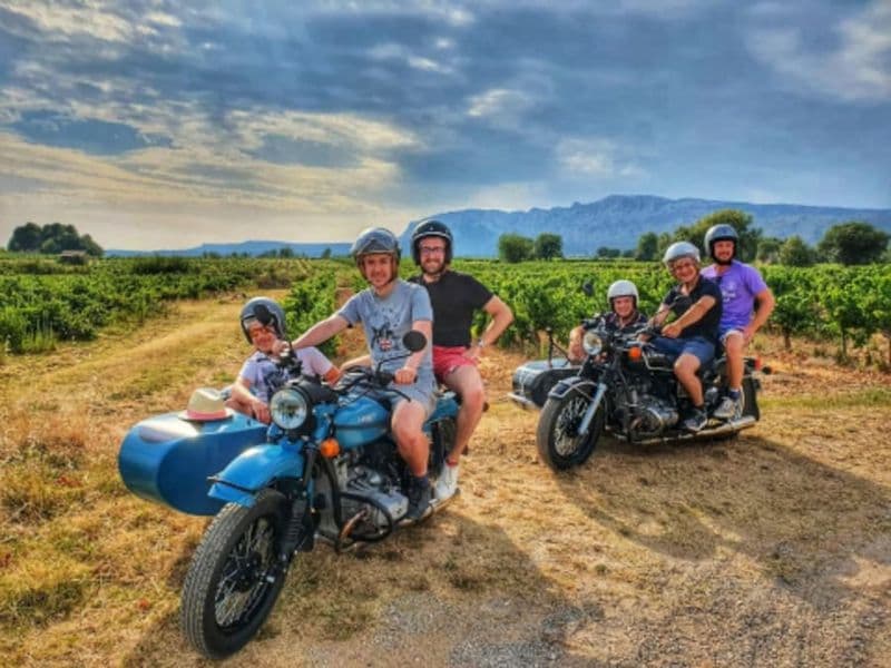Billet Wine-Tour / Beer-Tour en Provence en Side-Car