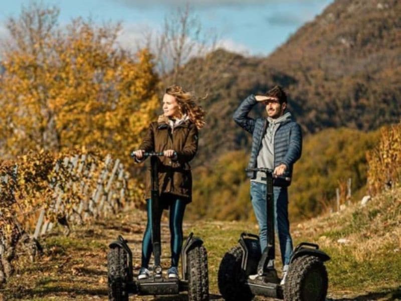 Billet Balade en Segway et dégustation de vin à Chignin (73)