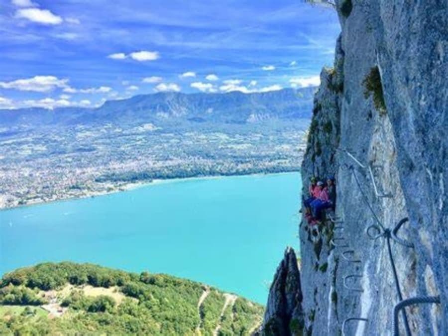 Billet Via Ferrata au Roc du Cornillon à Bourdeau (73)
