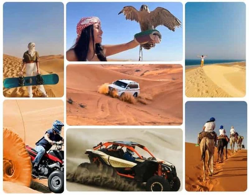 Qatar : quad, buggy, dune bashing, balade à dos de chameau et sandboard
