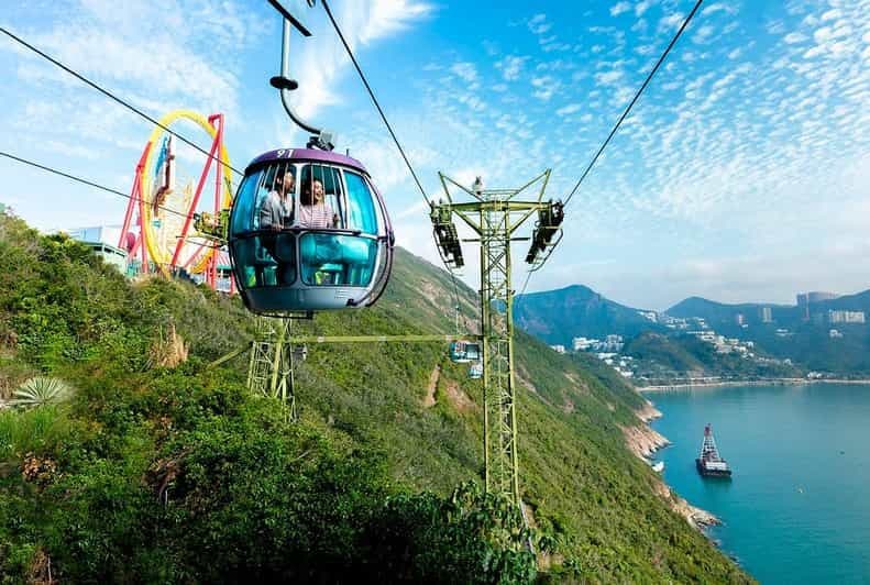 Billet Hong Kong : billet d'entrée à Ocean Park avec repas ou pop-corn