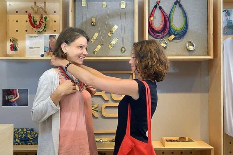 Cracovie : visite shopping privée avec collations et dégustation de bière