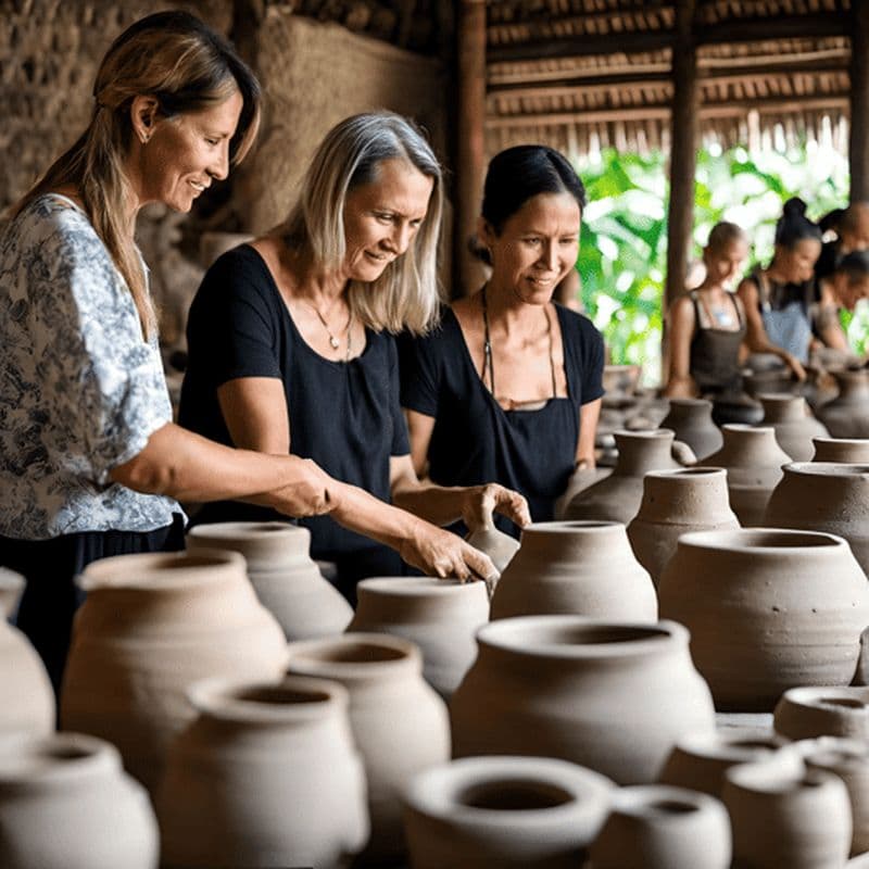 Billet Borobudur : Atelier de poterie avec des artisans experts