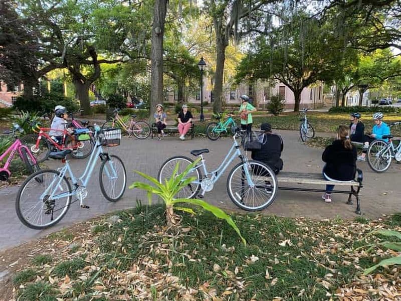 Savannah : Visite guidée à vélo du district historique