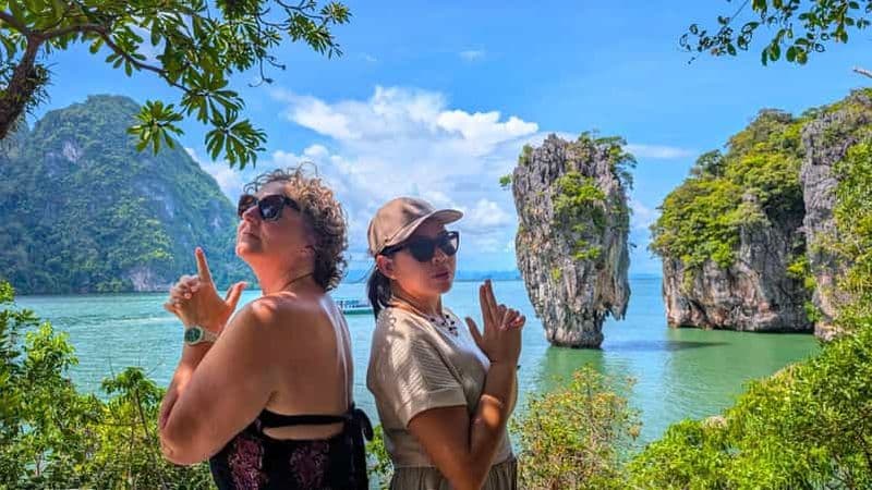 Phuket : excursion sur l'île de James Bond, Ko Panyi et Khai avec canoë