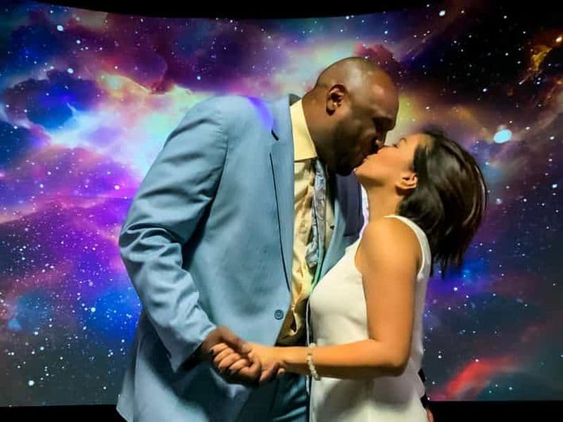 Las Vegas : Mariage dans l'espace cosmique + Photographie spectaculaire