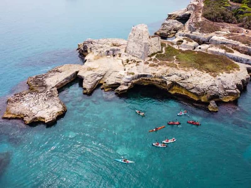 Excursion en kayak à Roca Vecchia