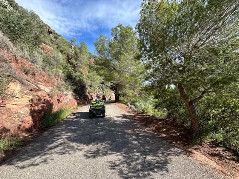 Billet Salou : Safari en quad guidé hors route avec prise en charge à l'hôtel