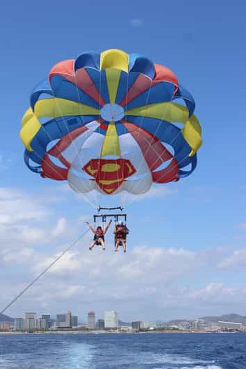 Barcelone : Parachute ascensionnel avec vue panoramique à 360º sur l'horizon