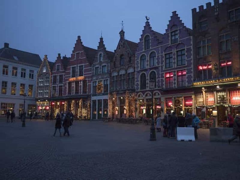 Bruges : Visite à pied privée du marché de Noël