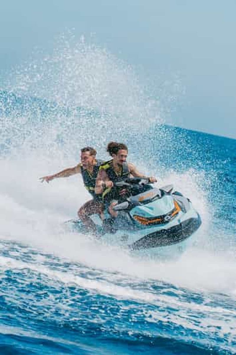 Alcudia : Excursion en jet ski dans la baie d'Alcudia avec photos