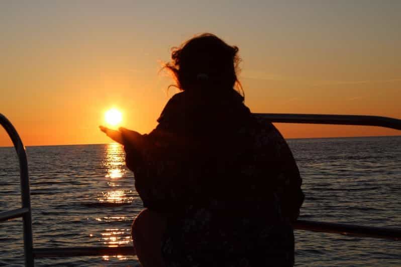 Cavtat : Croisière romantique au coucher du soleil avec boissons illimitées