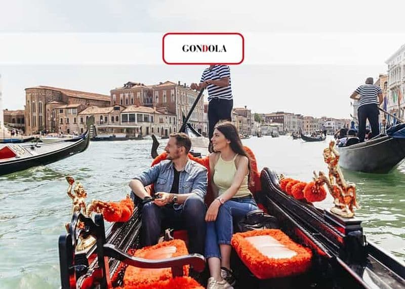 Billet Venise : promenade en gondole sur le Grand Canal avec commentaire