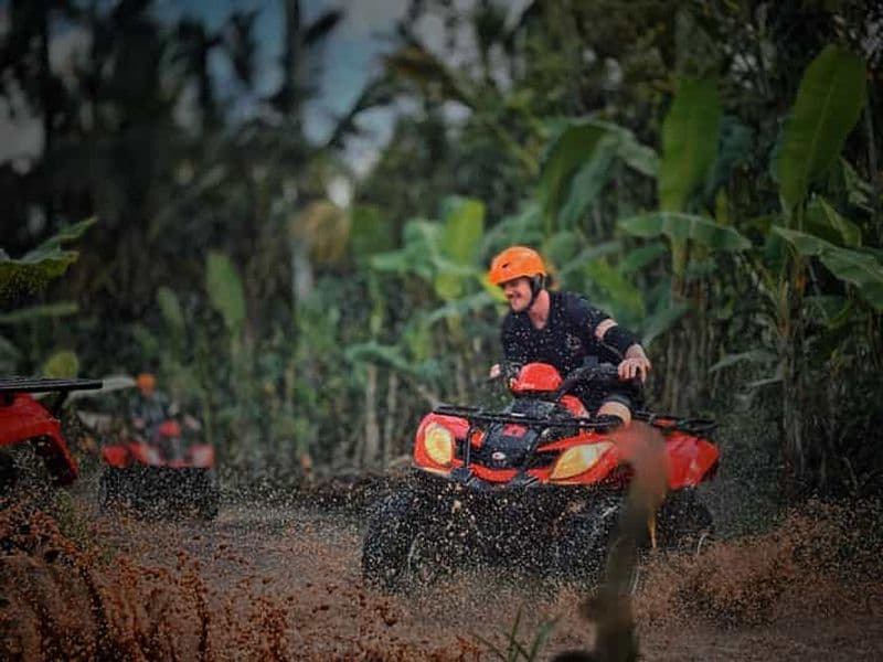 Ubud : Gorilla Face Quad Bike, Jungle Swing, Waterfall & Meal