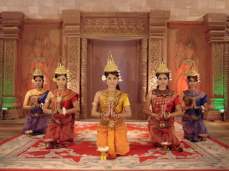 Billet Spectacle du théâtre Apsara, avec dîner et prise en charge à l'hôtel