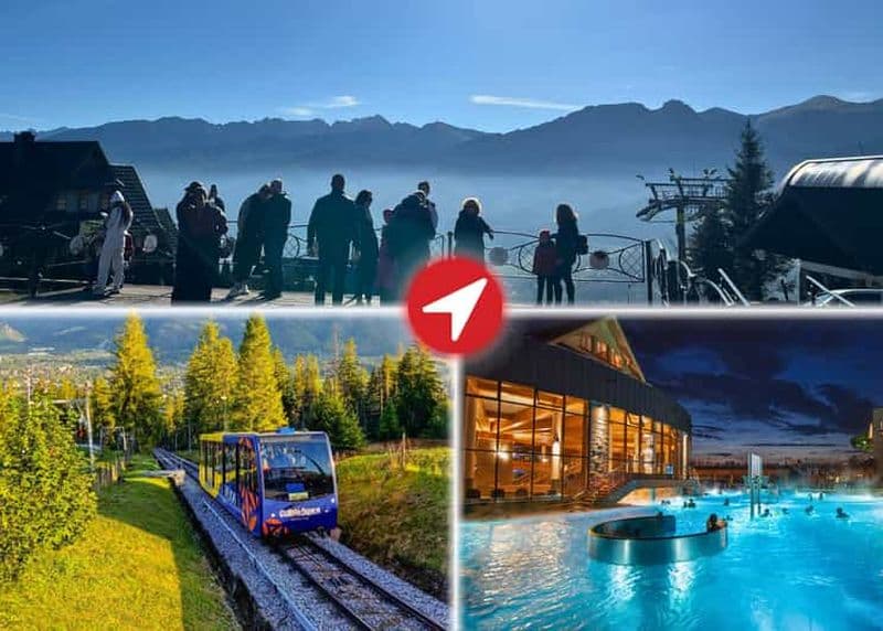 Cracovie : téléphérique de Zakopane, spiritueux, dégustation et bain thermal