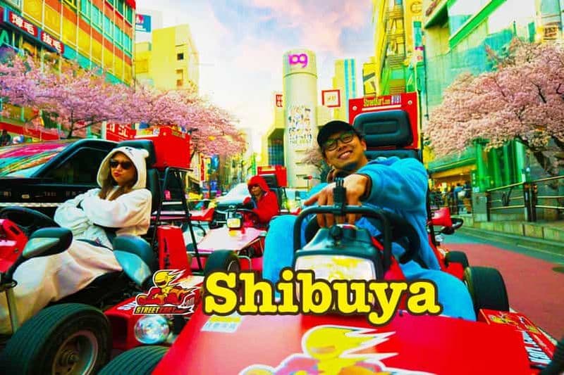 Billet Tokyo : Street Kart à Shibuya