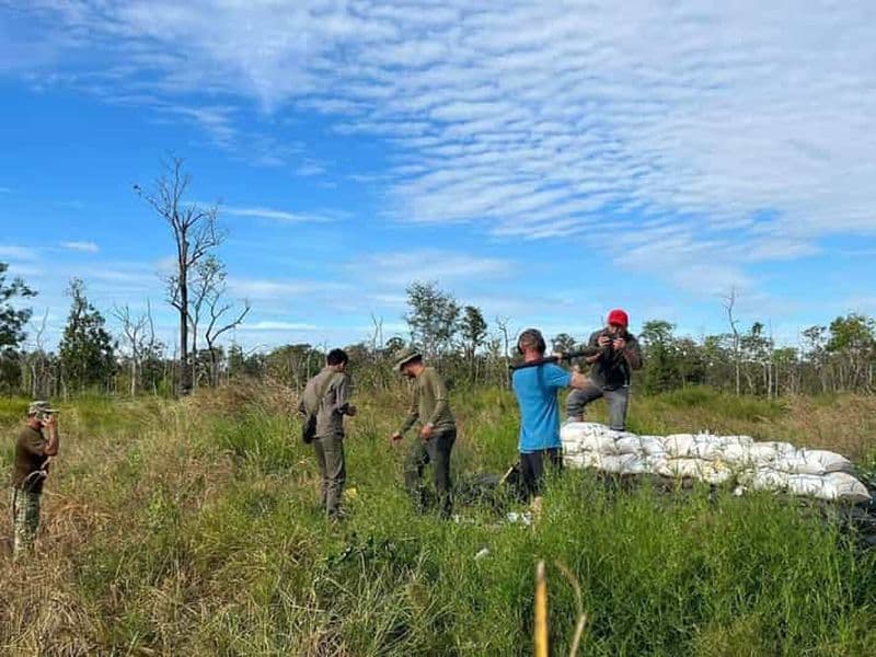 Stand de tir Phnom Penh Kampot Kep Sihanoukville Cambodge