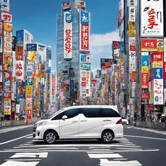 Billet Visite privée de Tokyo en voiture (5 heures) avec transfert aéroport NRT/HND