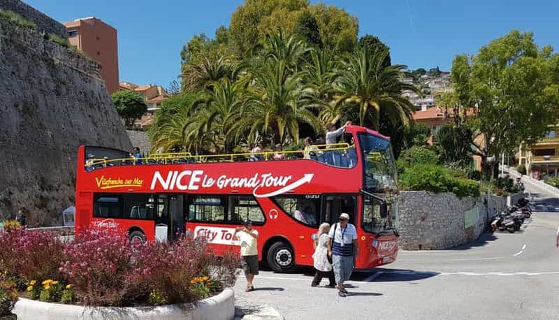 Billet Nice : 1 ou 2 jours de visite en bus à arrêts multiples