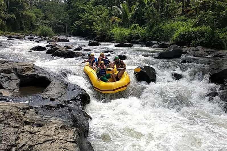 Lombok : rafting en eaux vives, rizières en terrasses et cascade
