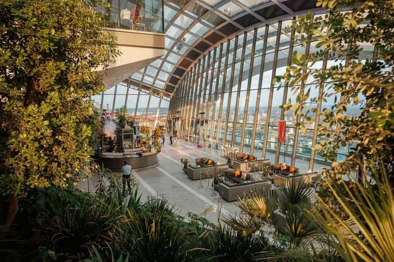 Londres : billet d'entrée anticipée pour le Sky Garden et petit-déjeuner
