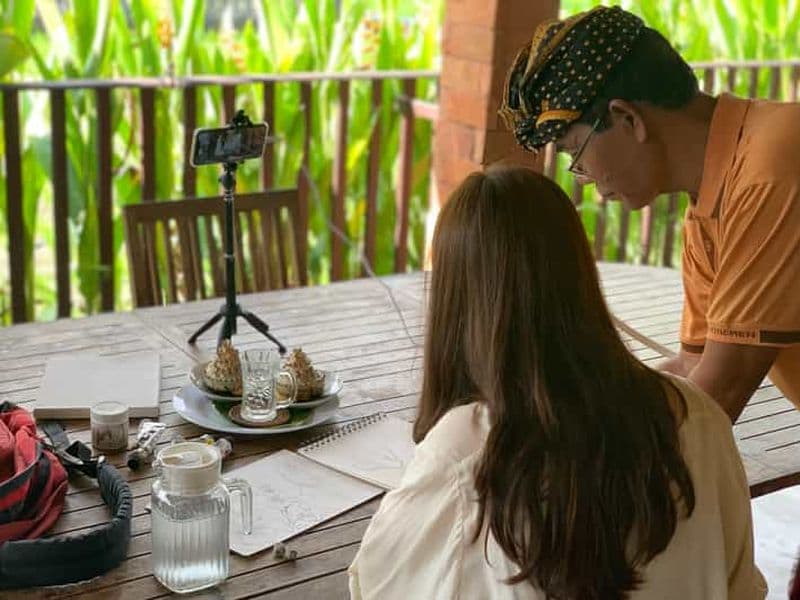 Billet Ubud : 3 heures de cours de peinture traditionnelle balinaise