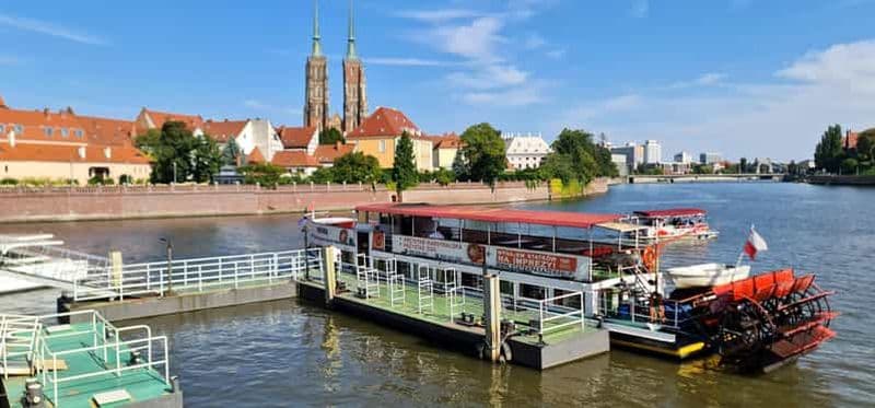 Billet Wrocław : longue promenade guidée et croisière fluviale (3 h)