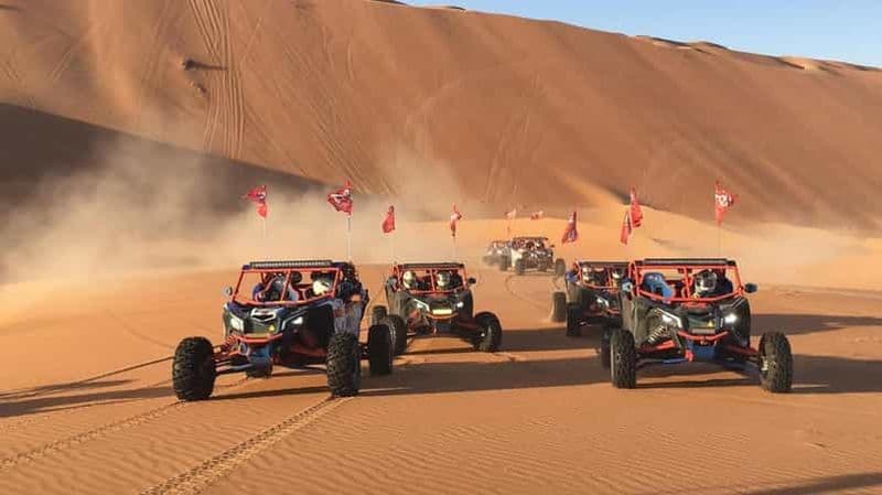 Doha Qatar Balade en buggy, balade à dos de chameau, rallyeee dans les dunes, sandboard.