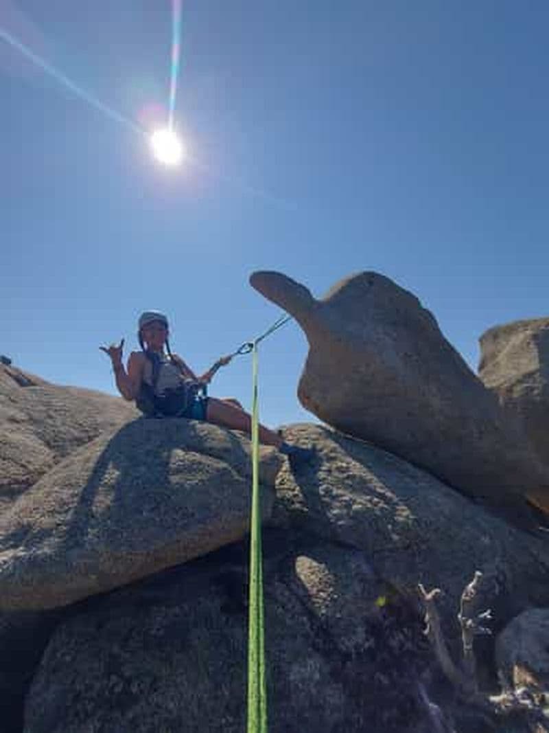Baptême d'escalade : Sierra de Guadarrama.