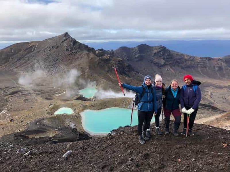 Traversée alpine du Tongariro : Randonnée guidée Premium