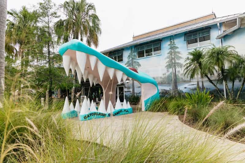 Orlando : Gatorland - billet coupe-file