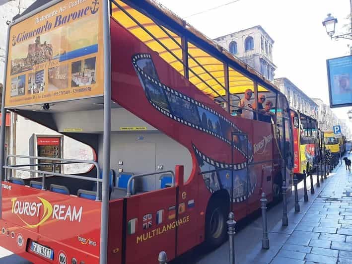 Billet Catane : visite en bus à arrêts multiples à Acicastello & Acitrezza