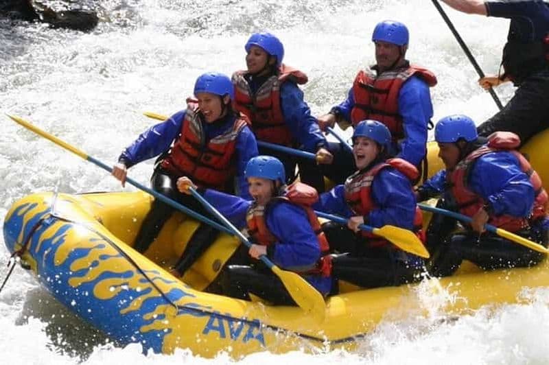 Idaho Springs : Ruée vers l'or : demi-journée de rafting et de tyrolienne