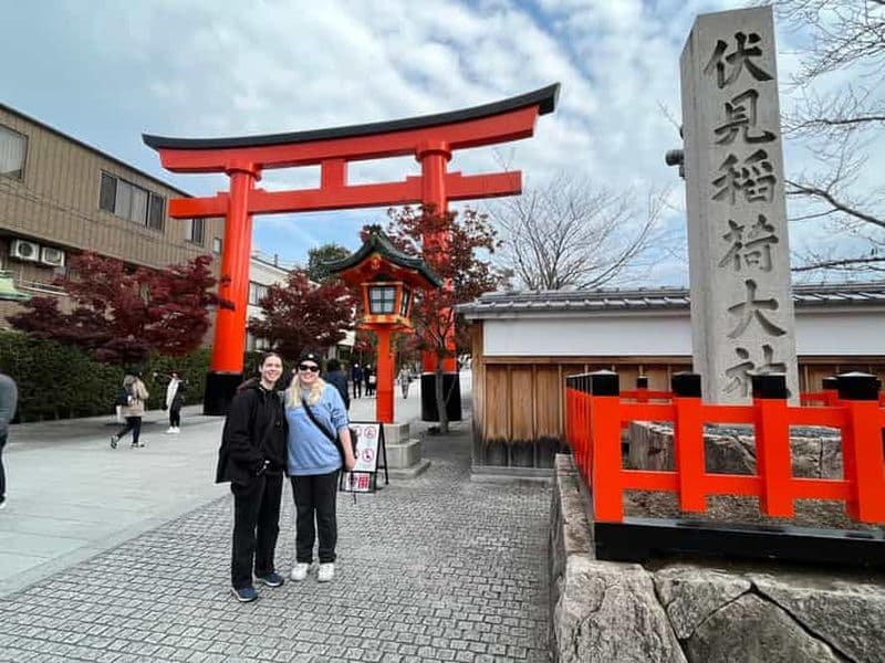 Osaka/Kyoto : Visite guidée de Sanzen-in et Fushimi Inari Taisha