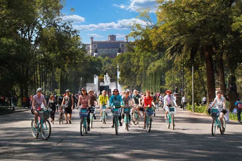 Billet Mexico : expérience historique à vélo à Chapultepec et Reforma