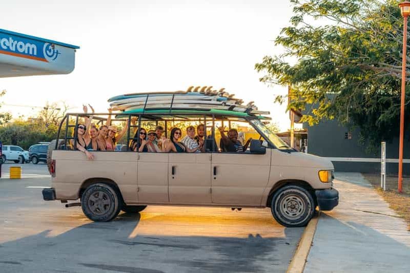 Au départ de Sayulita : cours de surf La Lancha avec transport