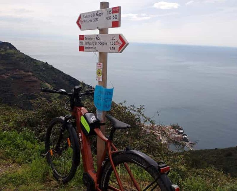 Billet Cinque Terre : circuit exclusif en vélo électrique au départ de Monterosso