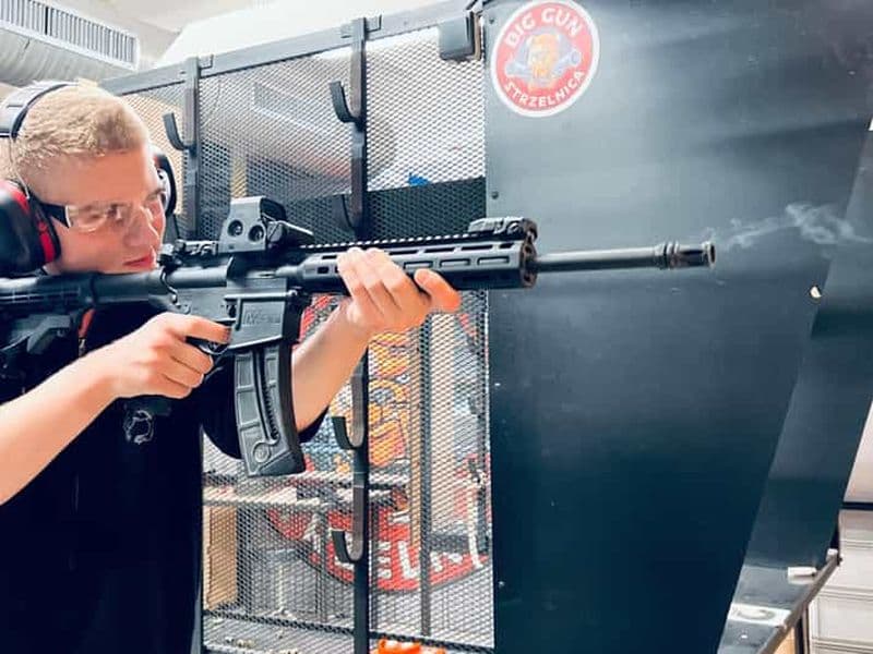 Stand de tir de Cracovie avec instructeur