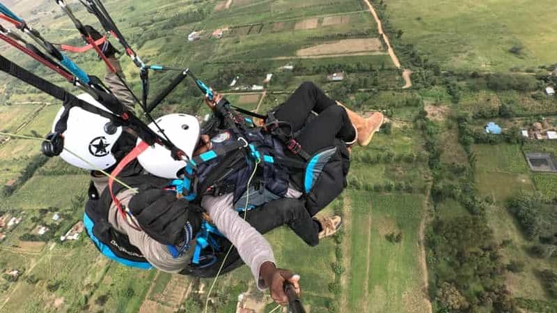 Billet Parapente en tandem avec vidéo GoPro gratuite depuis Nairobi