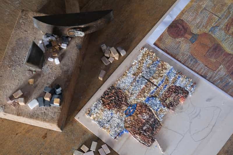 2 heures de cours privé de mosaïque à Rome