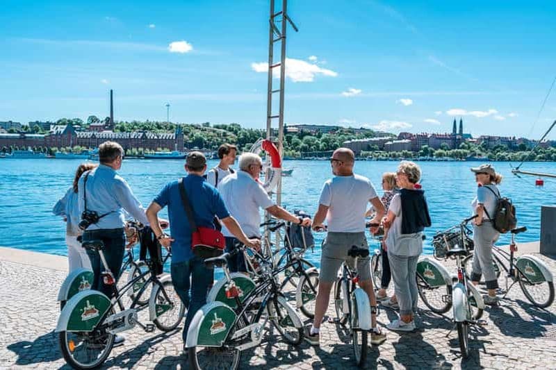 Visite guidée privée de 3 heures à vélo à Stockholm