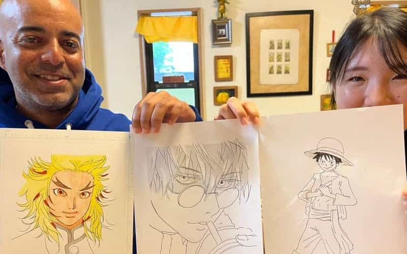 Tokyo : atelier de dessin de manga avec un artiste professionnel